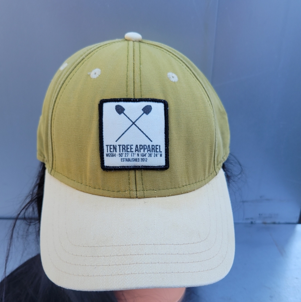 Tentree Apparel hiking cap / hat heavy canvas construction